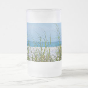 Seezunge in Mattiertem Weißsand-Glasbier Mattglas Bierglas