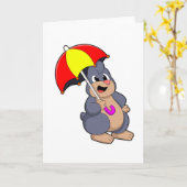 Seezunge Karte (Gelbe Blume)