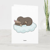 Seezunge Karte (Rückseite)