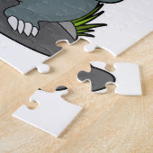 Seezunge mit Donut Puzzle (Seite)