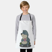 Seezunge mit Donut Schürze (Getragen)