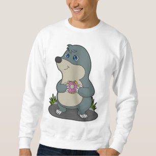 Seezunge mit Donut Sweatshirt