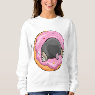 Seezunge mit Donut Sweatshirt