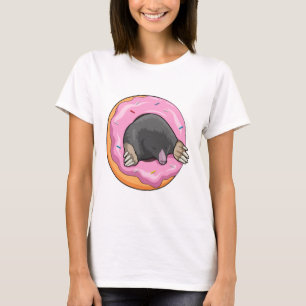 Seezunge mit Donut T-Shirt