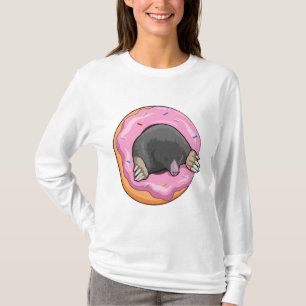 Seezunge mit Donut T-Shirt