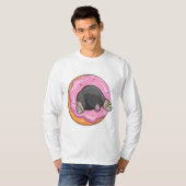 Seezunge mit Donut T-Shirt (Vorne ganz)