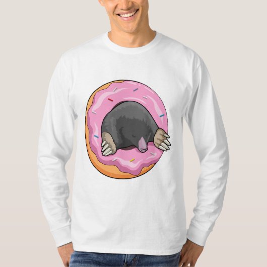Seezunge mit Donut T-Shirt (Vorderseite)