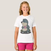 Seezunge mit Donut T-Shirt (Vorne ganz)