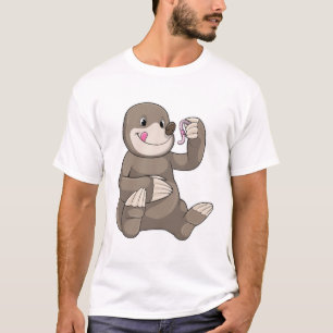 Seezunge mit Erdwurm T-Shirt