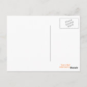 Seezunge Postkarte verloren (Rückseite)