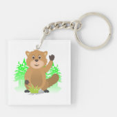 Seezunge Schlüsselanhänger (Rückseite)