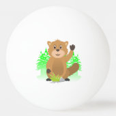 Seezunge Tischtennisball (Vorderseite)