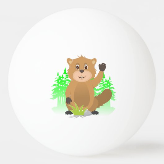 Seezunge Tischtennisball (Rückseite)