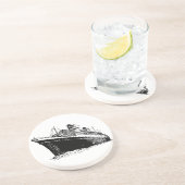 Seezunge Untersetzer (Seite)