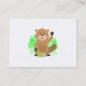 Seezunge Visitenkarte (Rückseite)