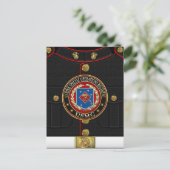 Seezungenregelung (MSOR) [3D] Postkarte (Stehend Vorderseite)