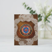 Seezungenregelung (MSOR) [3D] Postkarte (Stehend Vorderseite)