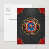 Seezungenregelung (MSOR) [3D] Postkarte (Vorne/Hinten)