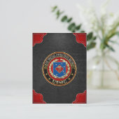 Seezungenregelung (MSOR) [3D] Postkarte (Stehend Vorderseite)
