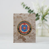Seezungenregelung (MSOR) [3D] Postkarte (Stehend Vorderseite)