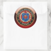 Seezungenregelung (MSOR) [3D] Runder Aufkleber (Tasche)