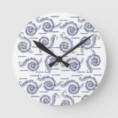 Seferé Runde Wanduhr (Vorderseite)