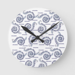 Seferé Runde Wanduhr