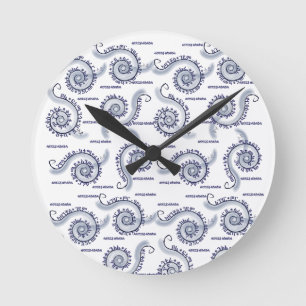 Seferé Runde Wanduhr
