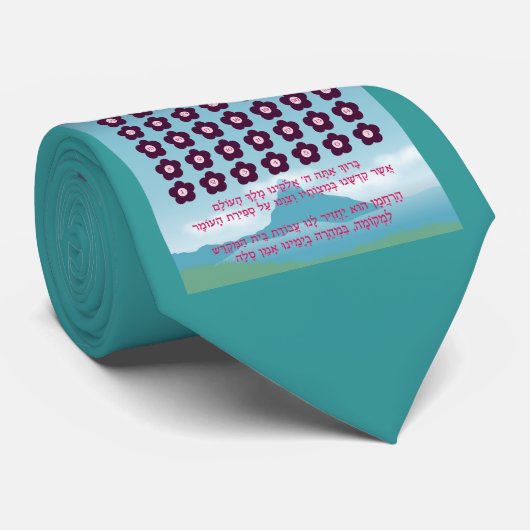 Sefirat Haomer Krawatte (Gerollt)