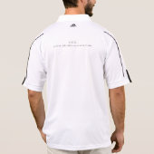 SEG adidas Golfpolo T-Shirt (Rückseite)