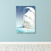 Segel 2 leinwanddruck (Insitu (Holzboden))