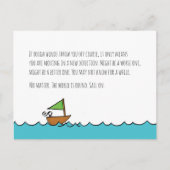 Segel auf Postkarte (Vorderseite)