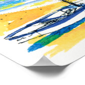 Segel Away Poster (Ecke)