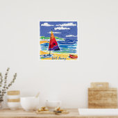 Segel Away Poster (Küche)