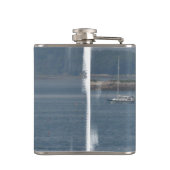 Segel-Boot Flachmann (Rückseite)