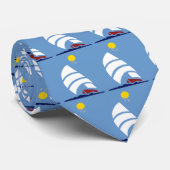 Segel-Boot Krawatte (Gerollt)