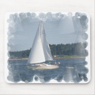 Segel-Boots-Blasen-Mausunterlage Mousepad