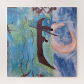 Segel by Moonlight Jigsaw Puzzle (Horizontal)