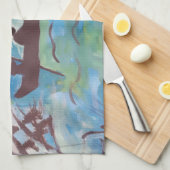 Segel by Moonlight Teetuch Geschirrtuch (Viertel Falte)