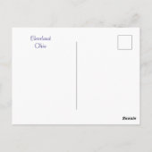Segel Cleveland Postkarte (Rückseite)