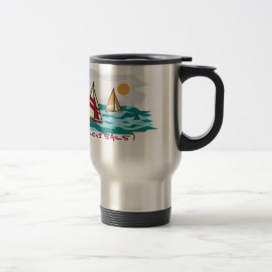 Segel der Liebe I! Reise-Tasse Reisebecher