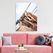 Segel-Detail Leinwanddruck (Insitu (Wohnzimmer))