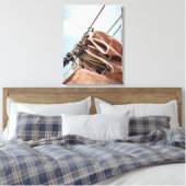 Segel-Detail Leinwanddruck (Insitu (Schlafzimmer))