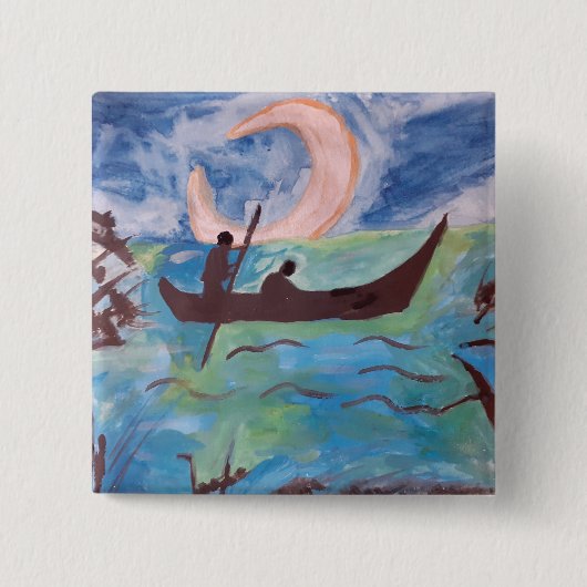 Segel durch Mondlicht Button (Vorderseite)