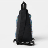 Segel durch Mondlicht Crossbody Bag (Rückseite)