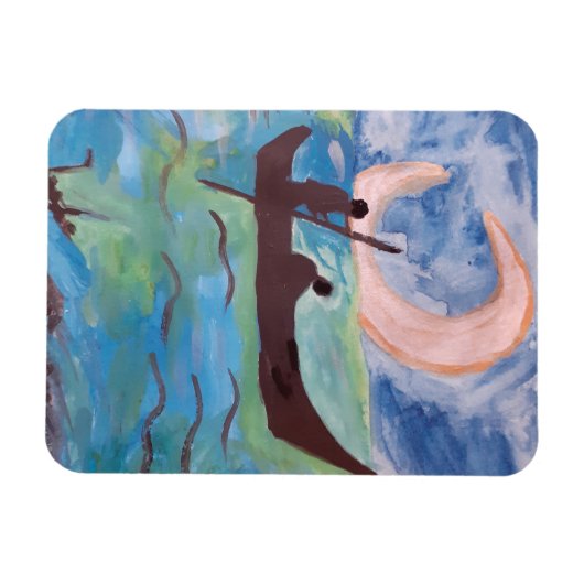 Segel durch Mondlicht Magnet (Horizontal)