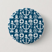 Segel-Element-Seemuster Button (Vorderseite)