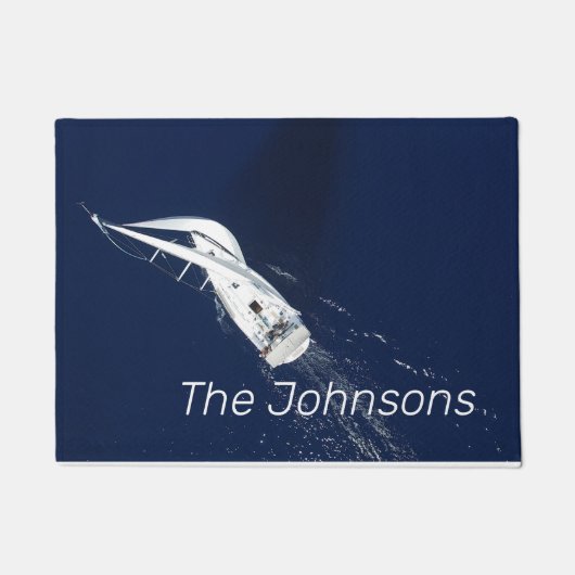 Segel Freedom Bird's Eye View Fußmatte (Vorderseite)