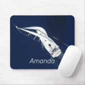 Segel Freedom Bird's Eye View Mousepad (Mit Mouse)