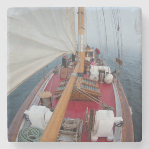 Segel-Grenzpass Steinuntersetzer